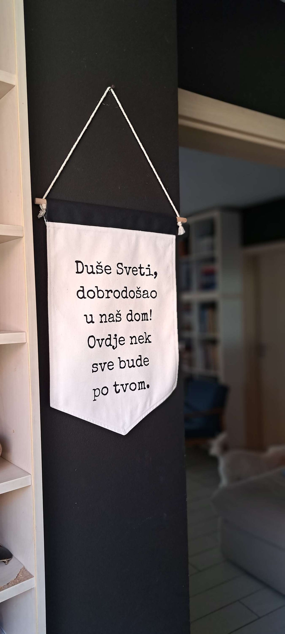 Minijatura: Zastavica Duše Sveti, dobrodošao
