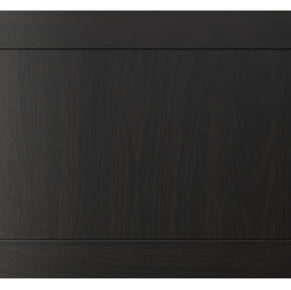 Ebony wood stain shaker style doors