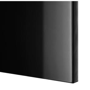 Black high gloss doors