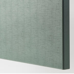 Sage textured doors