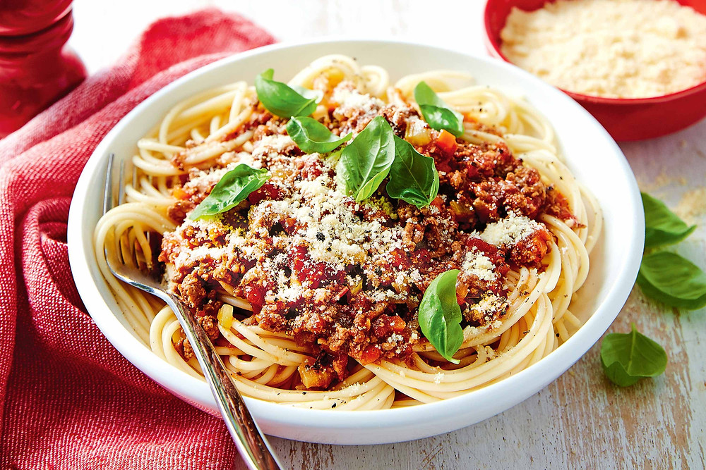 Healthy Spaghetti Bolognaise