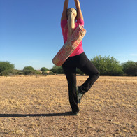 Outdoor Yoga: Desert