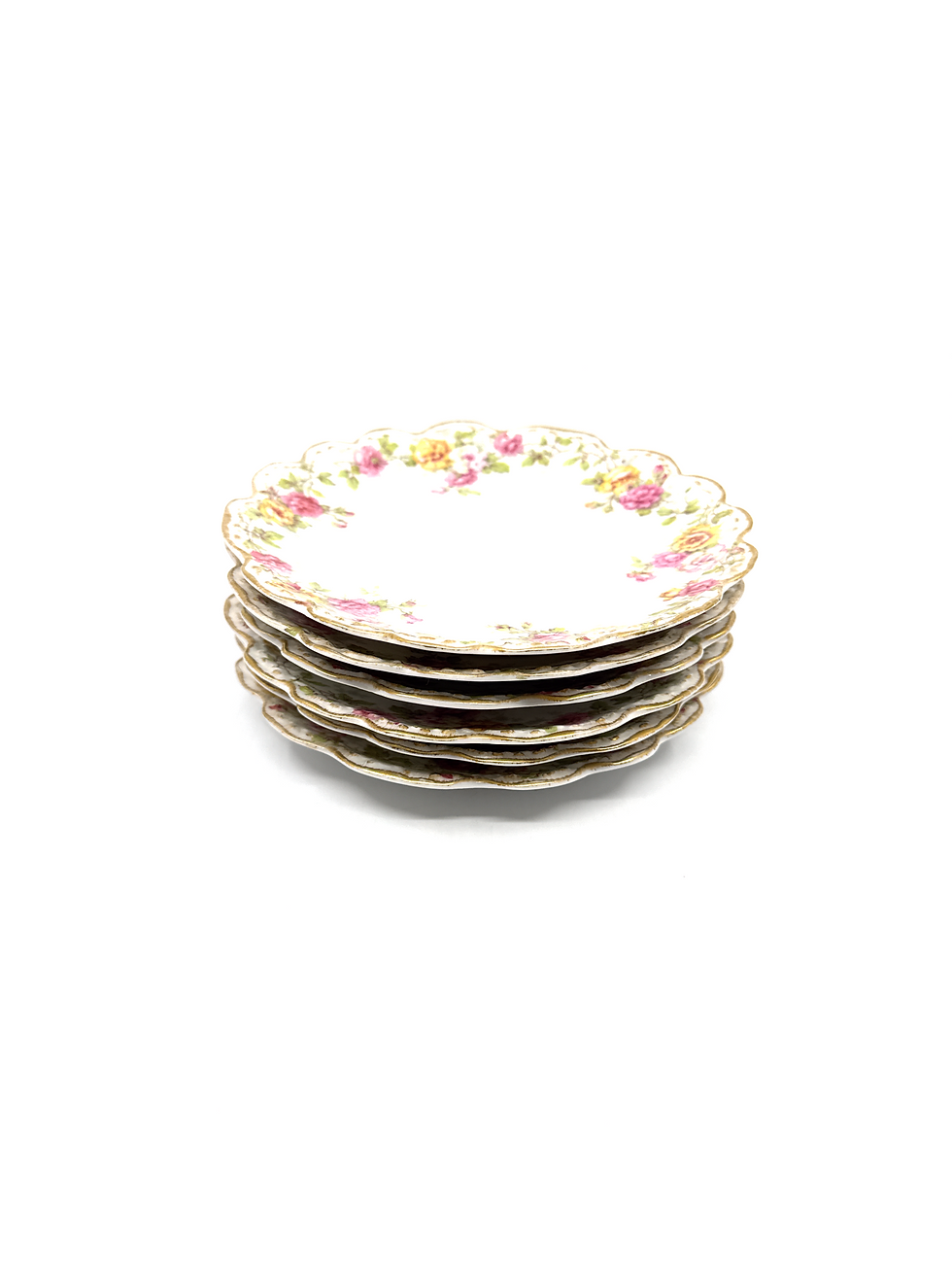 6 lı Limoges Dupont Fourdrigniers Anvers Tabak Takımı
