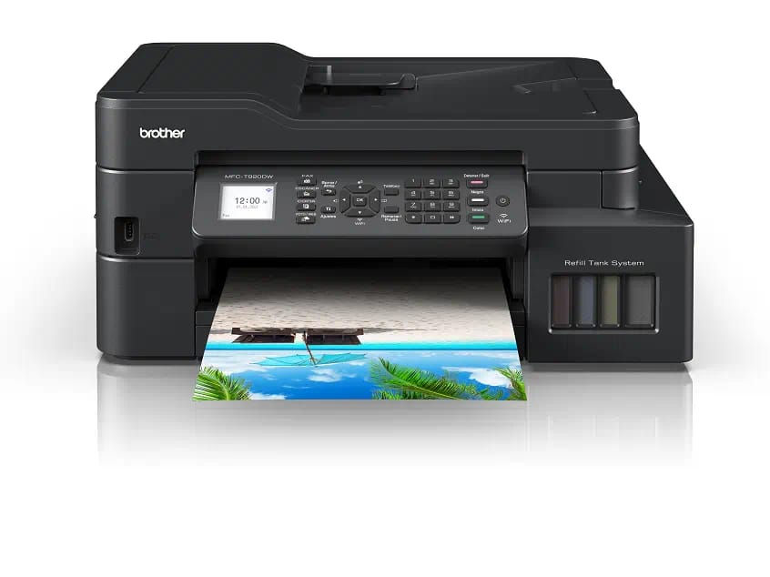 IMPRESORA MULTIFUNCIONAL BROTHER MFCT920DW - DUPLEX - WIFI - ADF - ETHERNET - AMPLIA Y RED