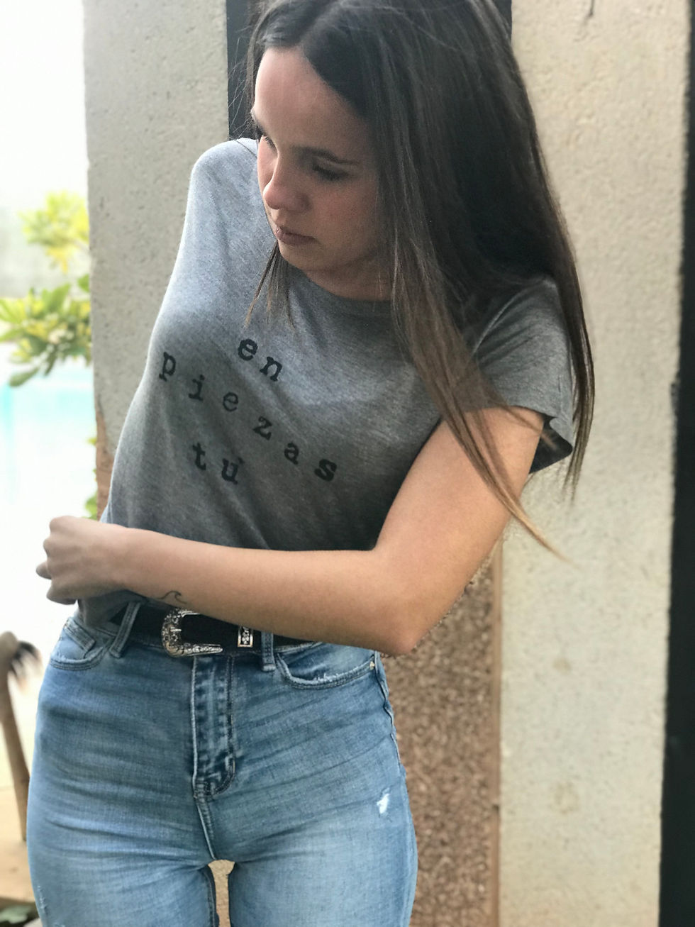 Miniatura: Camiseta en piezas tú