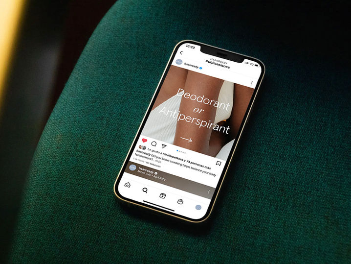 Design and creation of relevant visual content for HAAN to engage further young audience with the brand by using attractive images and simple language. 