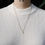 Thumbnail: Peach Pearl Pendant Necklace