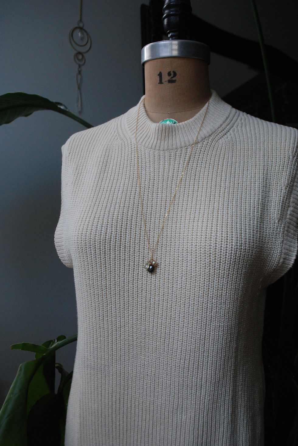 Thumbnail: Gemstone Cluster Necklace