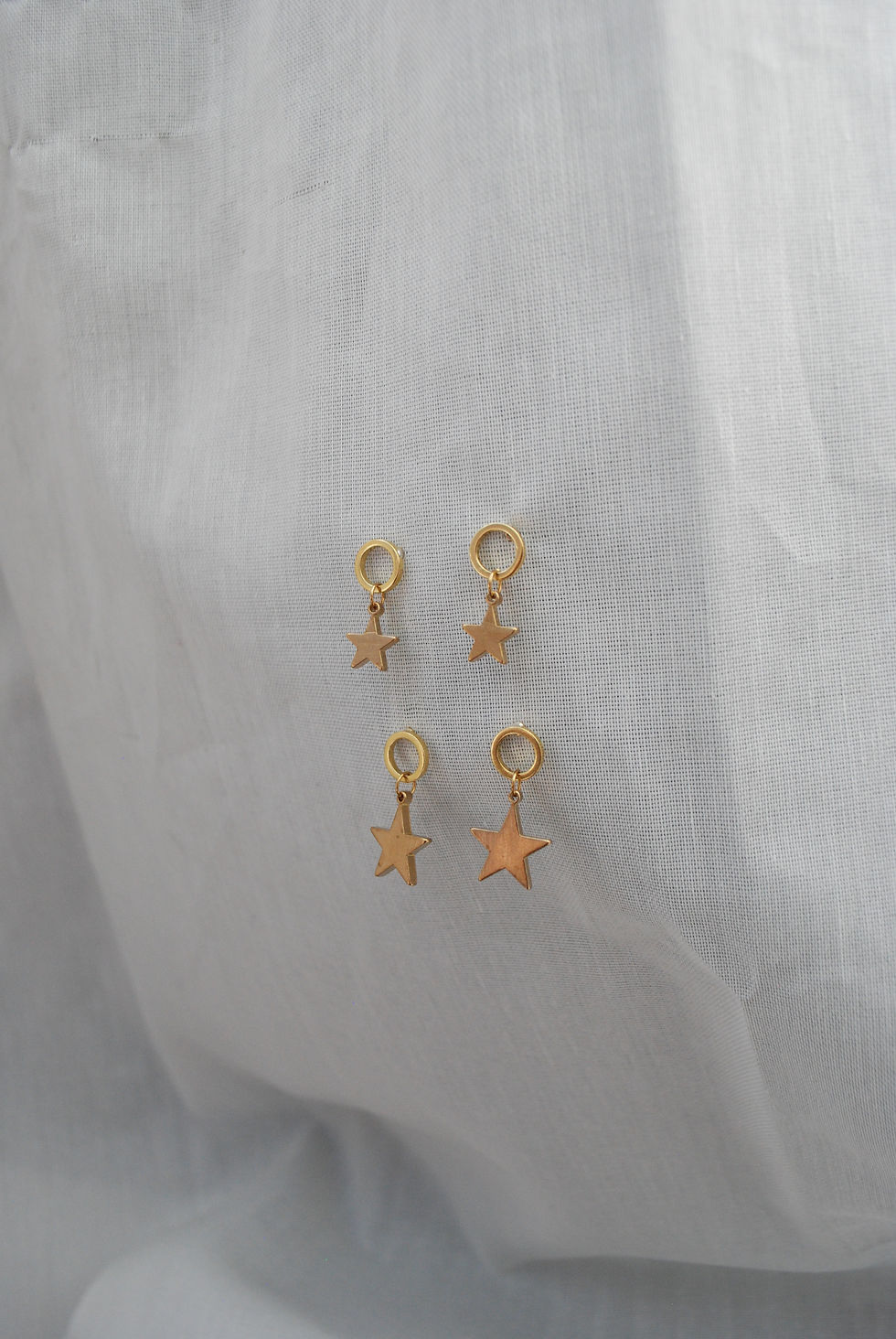 Thumbnail: Star Charm Post Earrings
