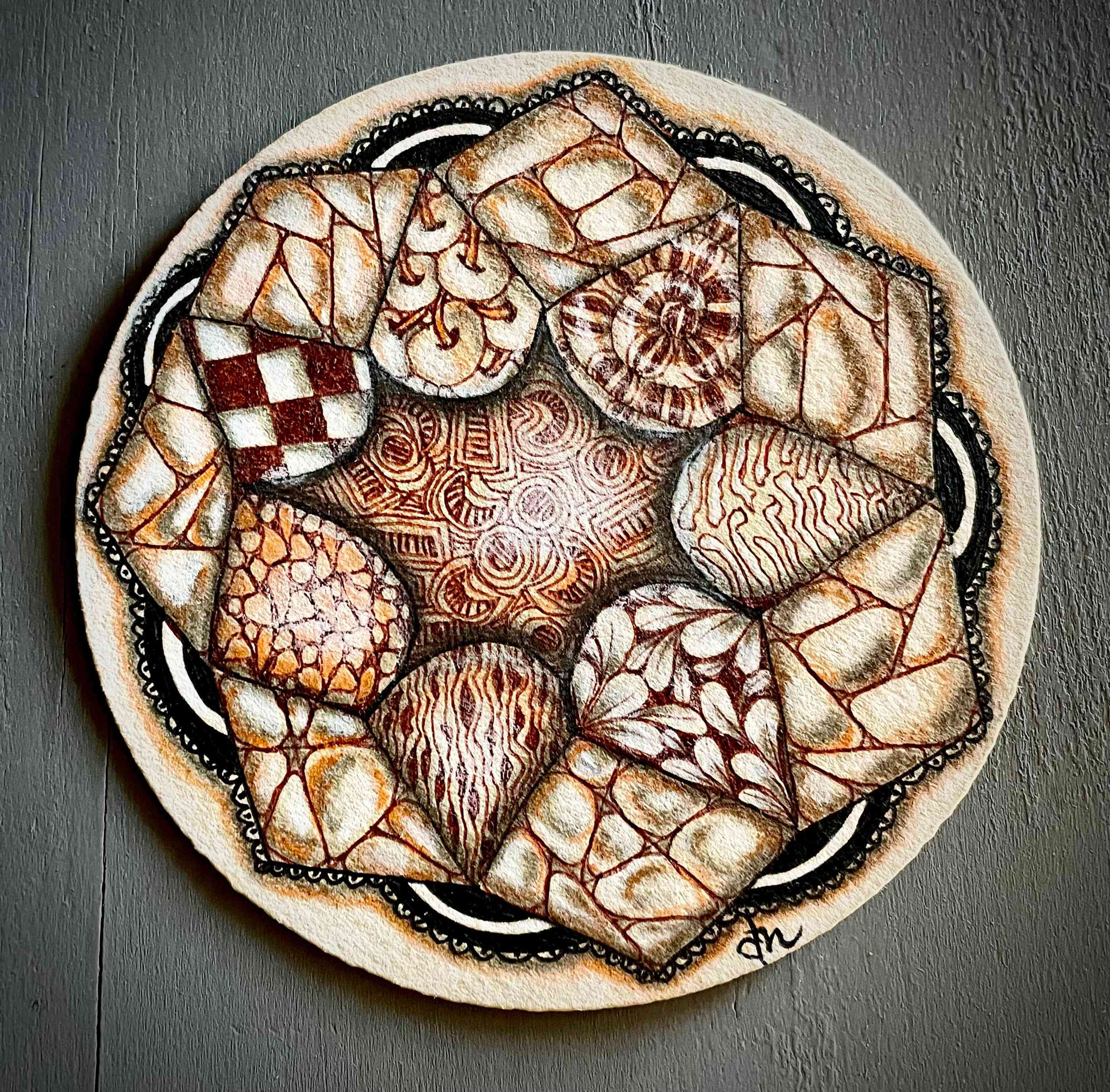 Chocolate Pie Mandala