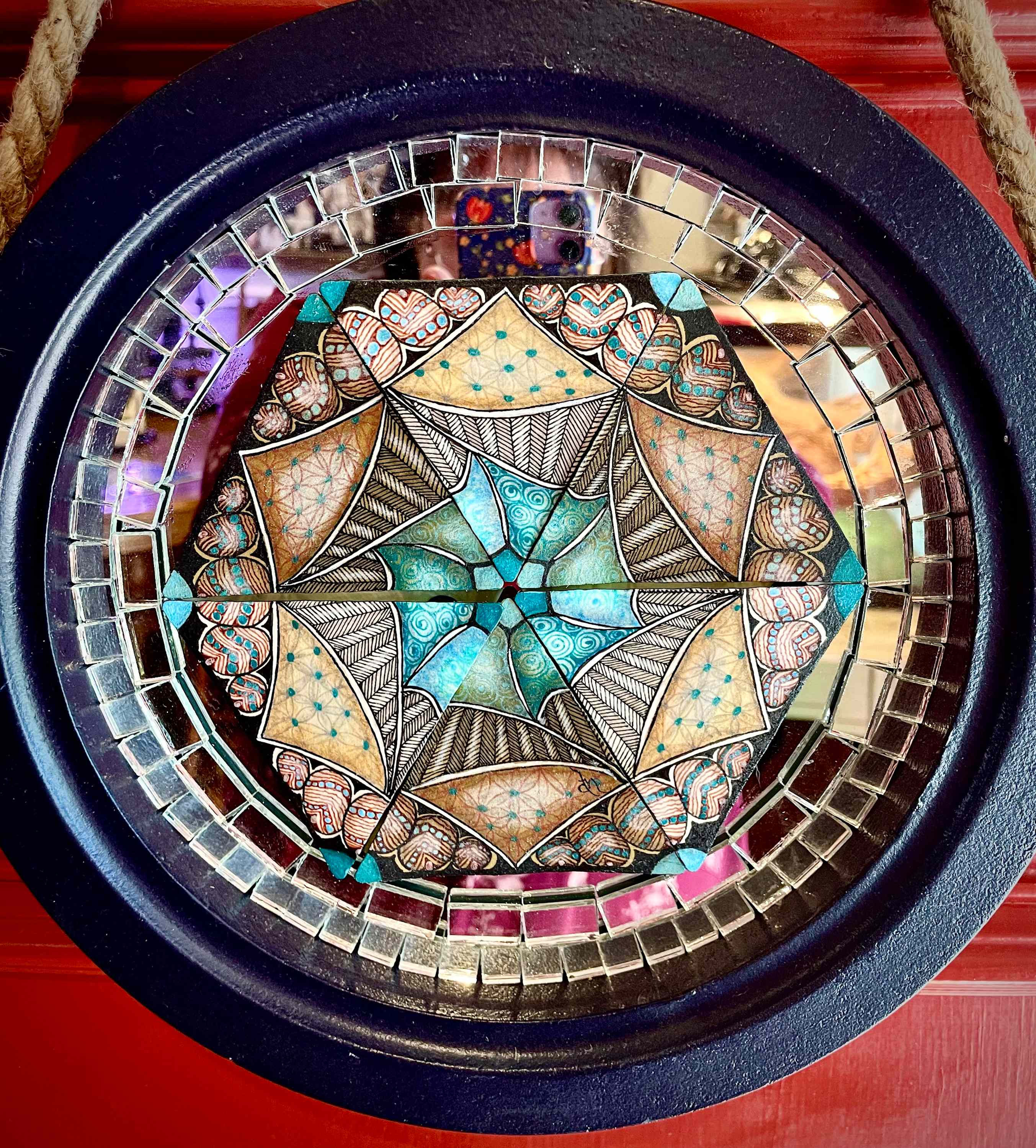 Magical Mirrored Hexagon Tile Series #1