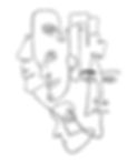 modern-poster-with-linear-abstract-faces