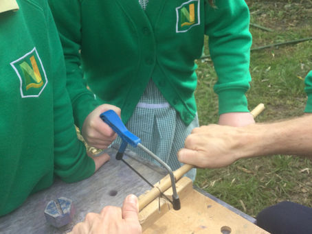 Reception Busy in the Garden