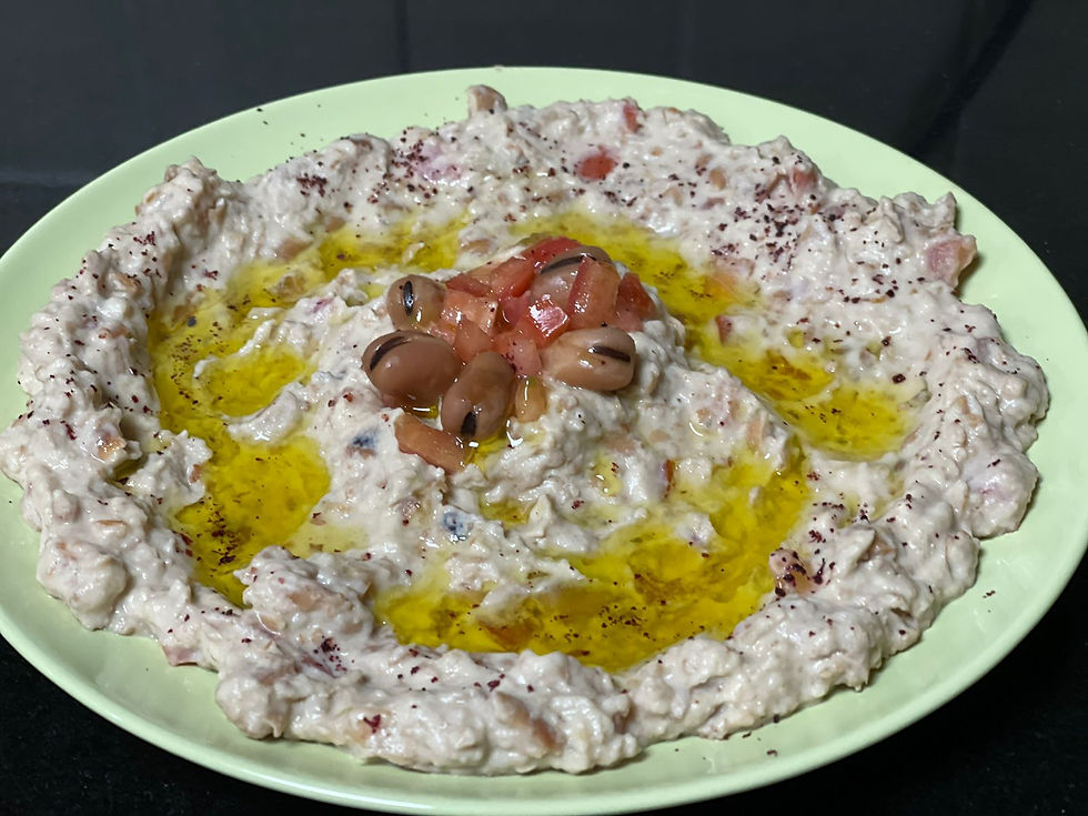 طريقة تحضير الفول المدمّس بالبندورة و الطحينة