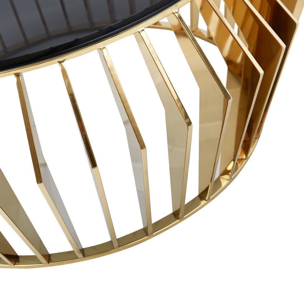 Thumbnail: Swank - Gold - Frosted Glass