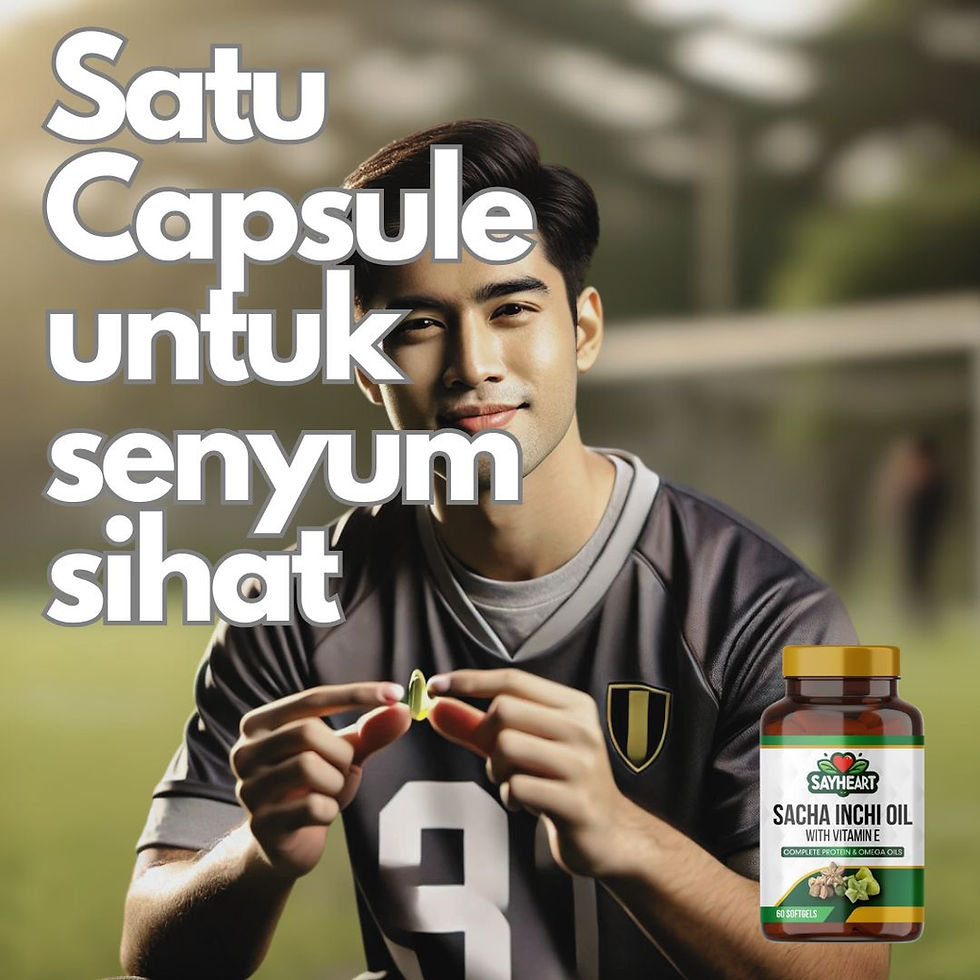 Sacha Inchi Oil: Manfaat Hebat untuk Kesihatan Anda