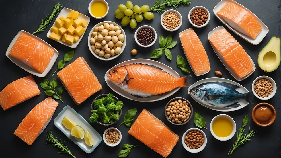 Omega-3 Foods Variety