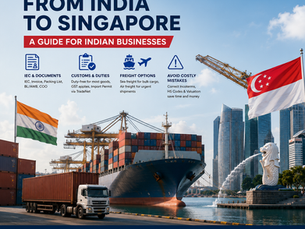 How to Ship from India to Singapore: A Guide for Indian Businesses