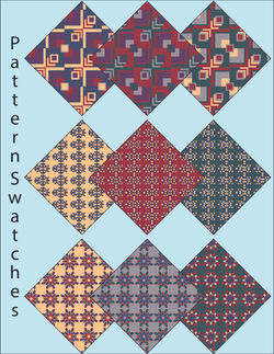 dress fabric swatches