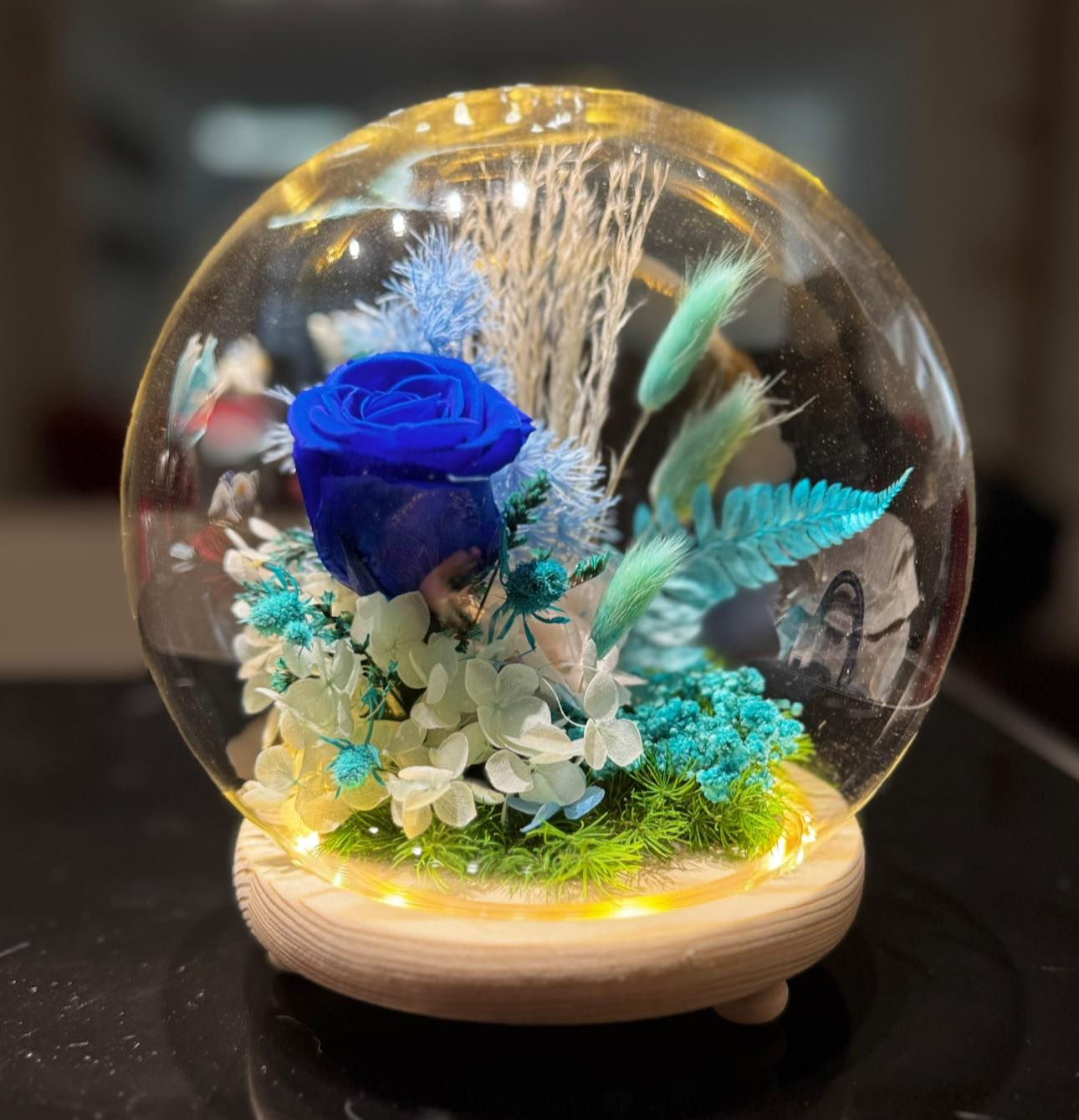 Enchanting Blue Forest