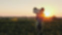 Picture of a farmer carrying a basket of their harvest