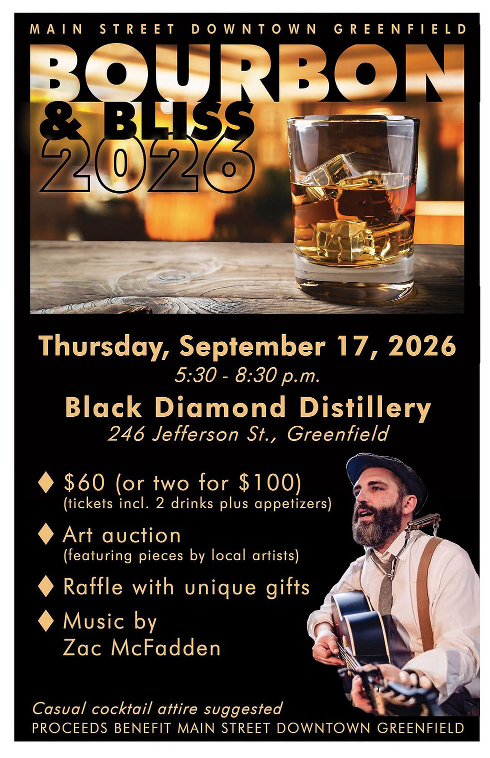š„ Tickets for Bourbon and Bliss are officially ON SALE! š„
