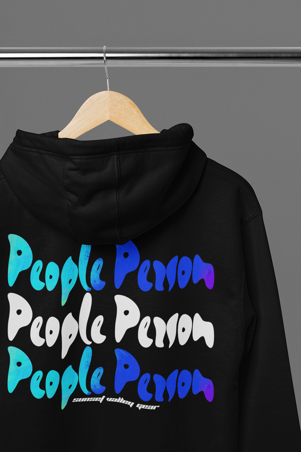 People Person Hoodie Back