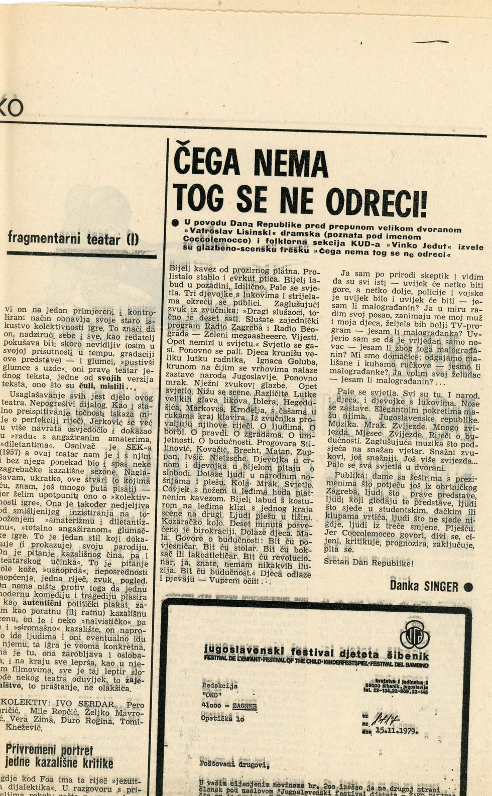 OKO Danka Singer (Copy)