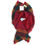 Thumbnail: Square Scarf in Reds, Gold, and Green Light Weight Washable Wool