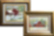 Red Barn Oil Painting Set
