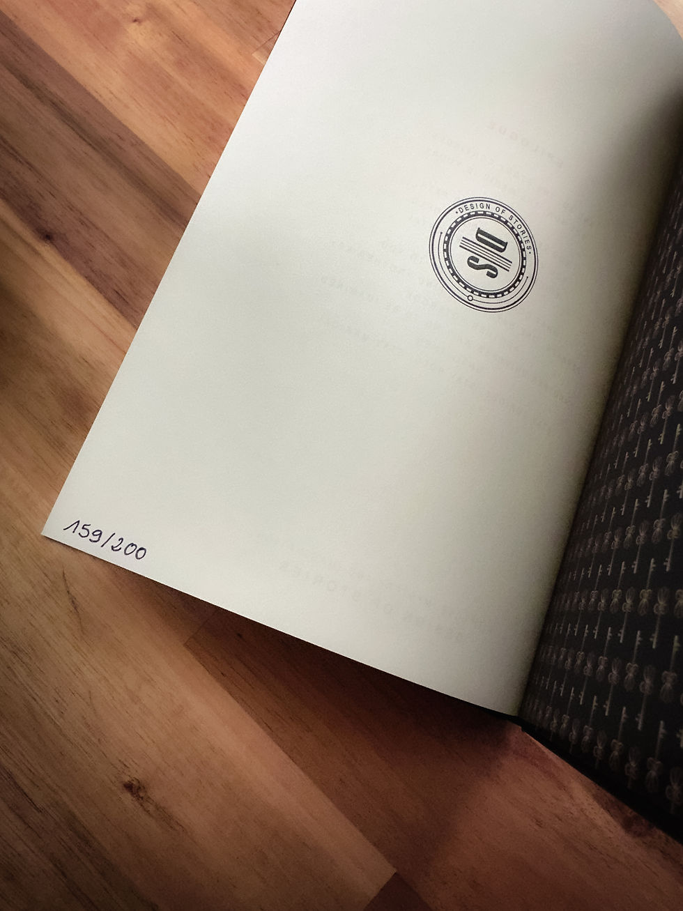 Miniature : LE CARNET DESIGN OF STORIES Première édition numérotée