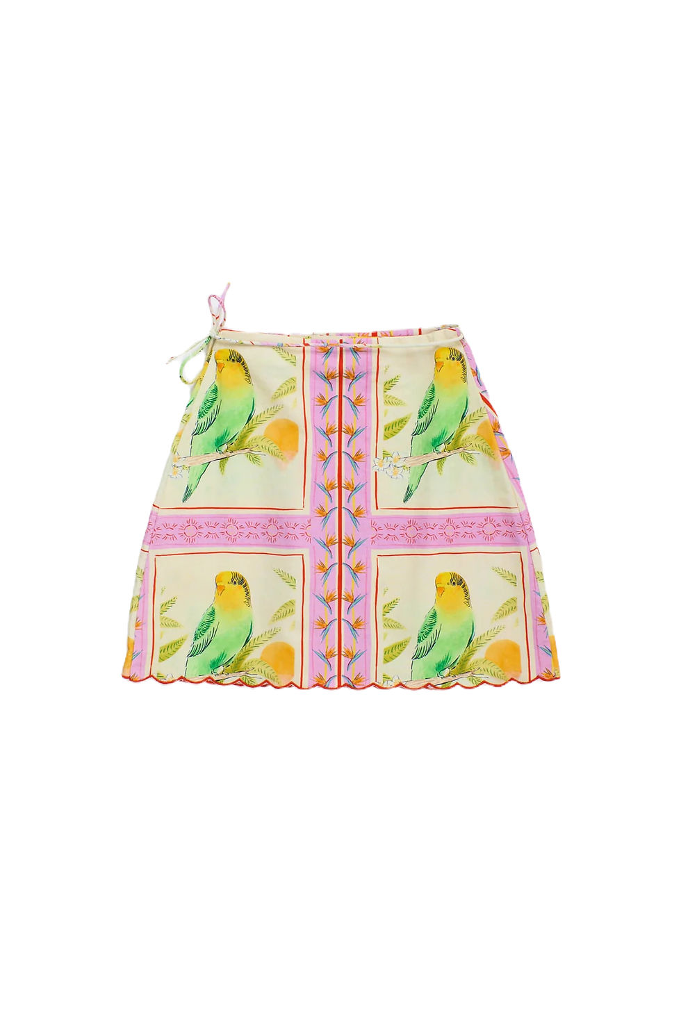 Thumbnail: Birds Patchwork Skirt