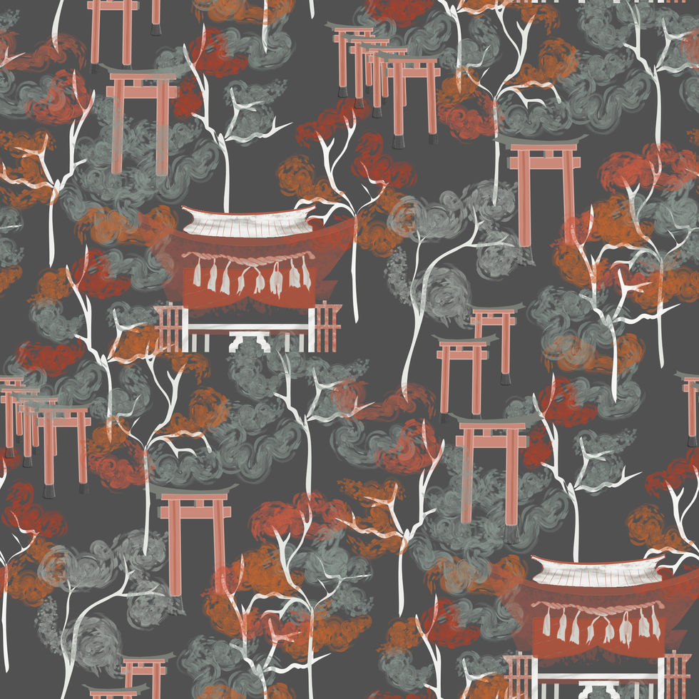 Torii Gates at Dusk 2