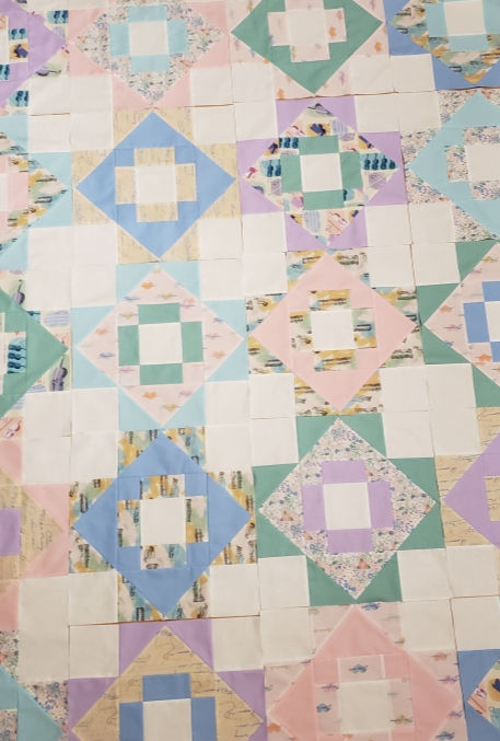 Music and Manuscript Collection Quilt Top