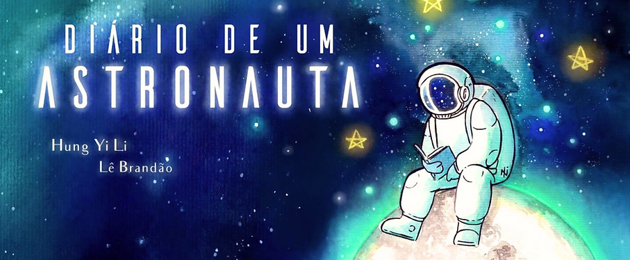Diário de um Astronauta - Comic book - digital painting