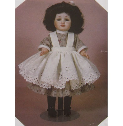 DOLL PATTERNS: 12" BY6 Outfit "Gretchen" LocF4D4