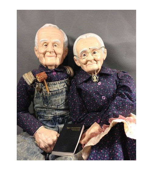 Thumbnail: ARTIST DOLLS: Wallace: Grandpa 33", (83.82cm)
