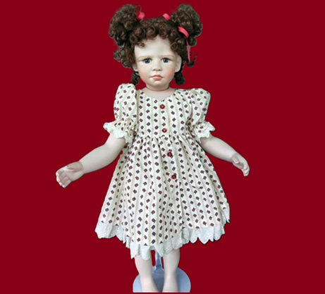 Thumbnail: ARTIST DOLLS: 22" Birddie, Kaye Wiggs Complete Set or Parts, Loc-