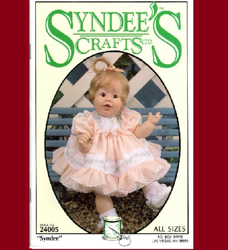 DOLL PATTERNS: 10", 16" 21" SD24005 "Syndee" Loc1D4