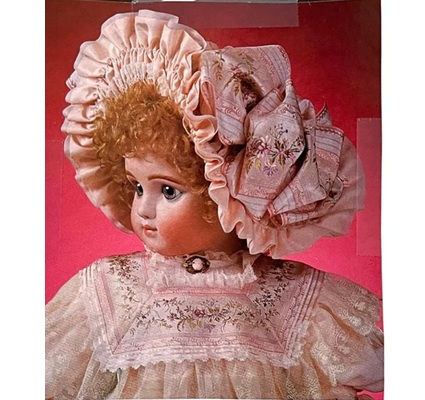 DOLL PATTERNS: 16" DPP178 "Bourgoin Bonnet" LocF8D1