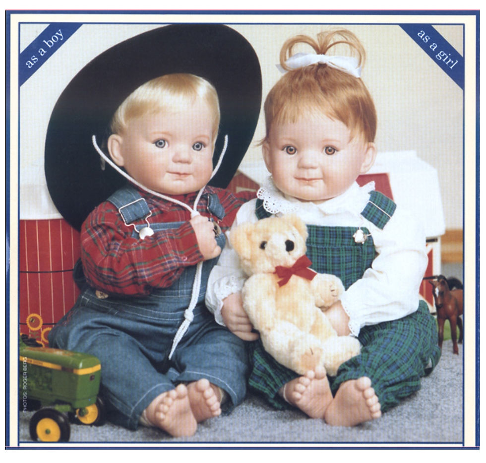 Thumbnail: ARTIST DOLLS: 23" Benjamin, Emmy Chen,  Loc-Q4
