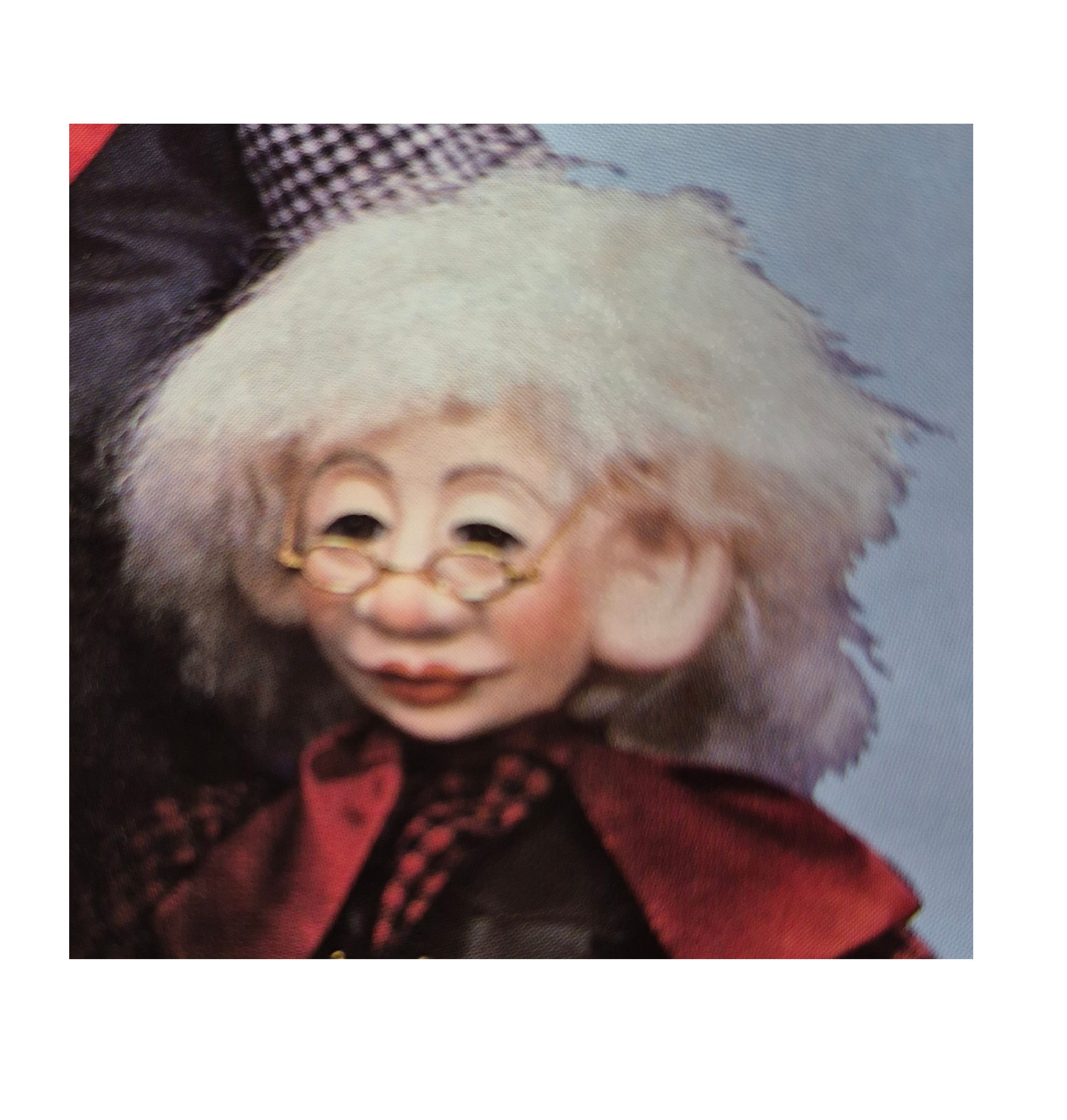 ARTIST DOLLS: S805 Doc #6 of 7 Dwarfs, Height 9" (22.86cm)Lo