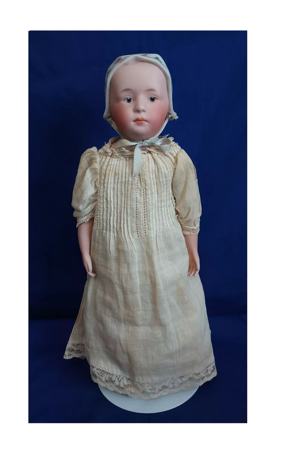 Thumbnail: ANTIQUE DOLL HEADS: S217 G Heubach, Baby Stuart L-P