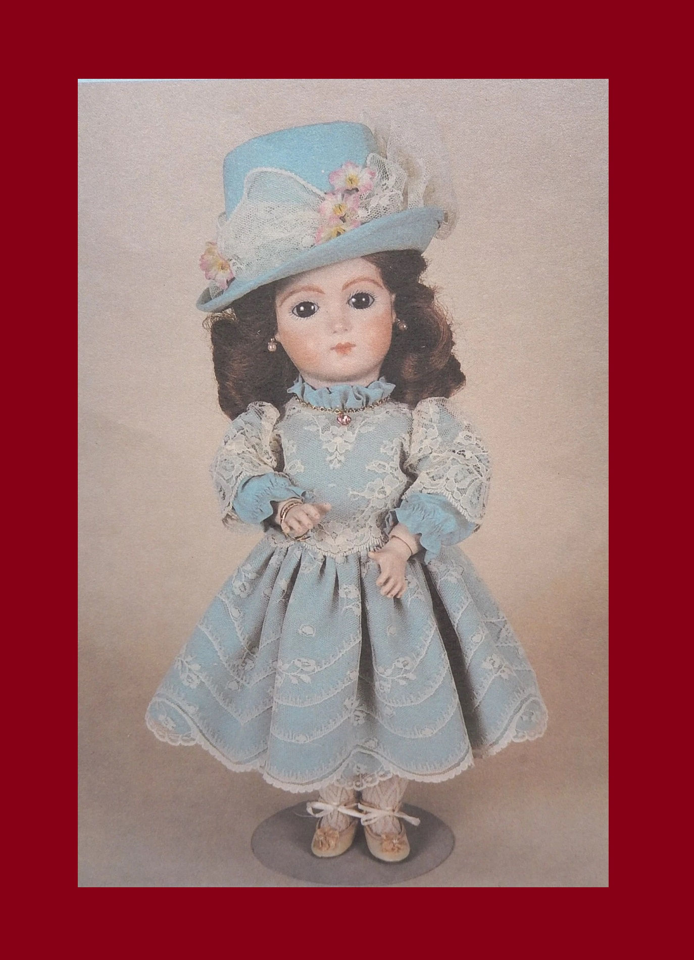 DOLL PATTERNS: 13.5" BY202 Outfit "Daphne" LocF4D4