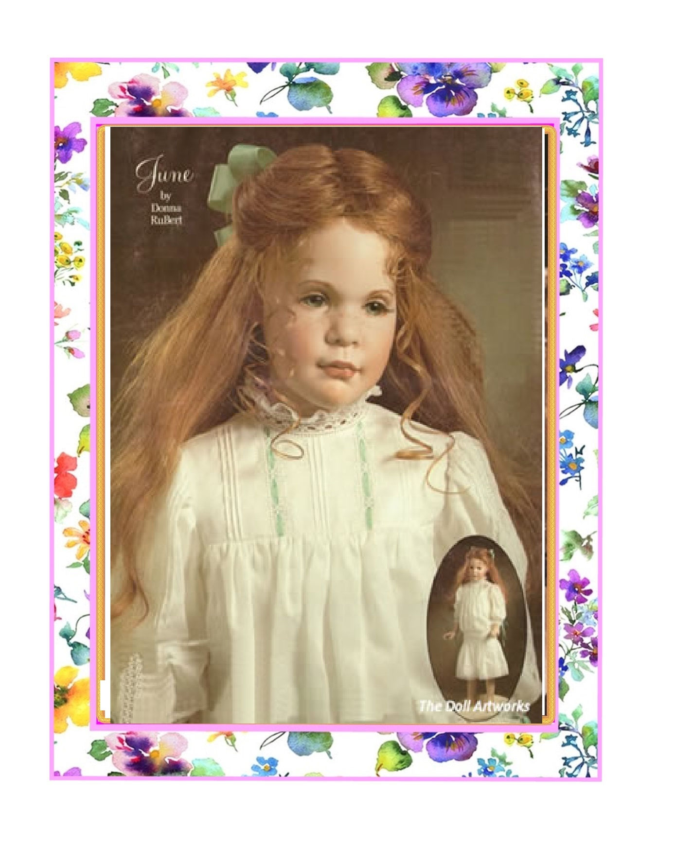 Artist Dolls: RuBert: June (child or teen): complete set: 27"(68.58cm)