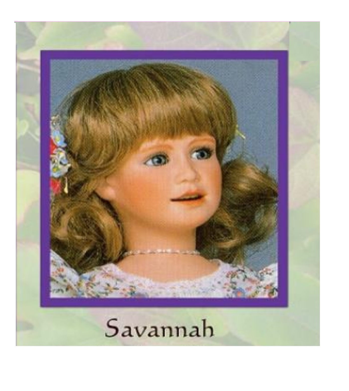 ARTIST DOLLS: 24" Esteban: Savannah (60.96cm) Loc