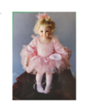 DOLL PATTERNS: 23"-24"  CLF P361 "LilBallerina" Outfit LocF8D1