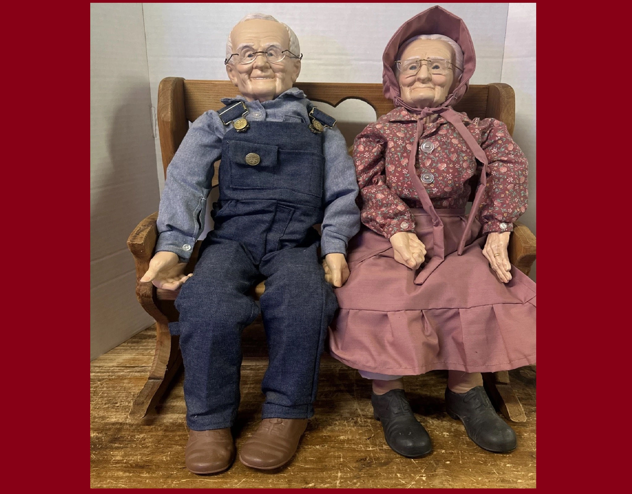 ARTIST DOLLS: Wallace: Grandma Adult 23"(58.42cm)Loc-G