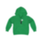 Thumbnail: “Boo.” to cow poo poli-tricks (Kids Hoodie)