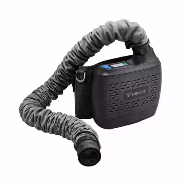 Thumbnail: TRIDENT® HEXHALE® PAPR Complete Blower System (Incl: Blower, Battery, Hose, Charger)
